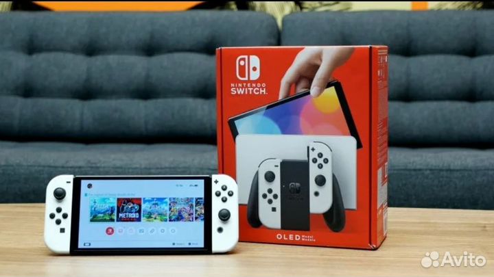 Nintendo switch новые прошитые с играми