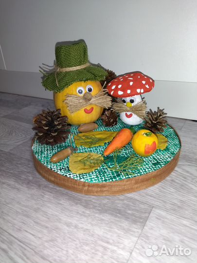 Осенняя поделка Дедушки