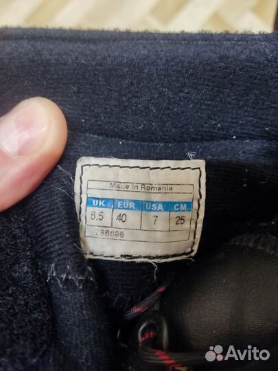 Лыжные ботинки salomon(us 7)