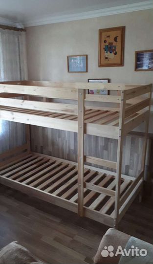 Двухъярусная кровать бу IKEA