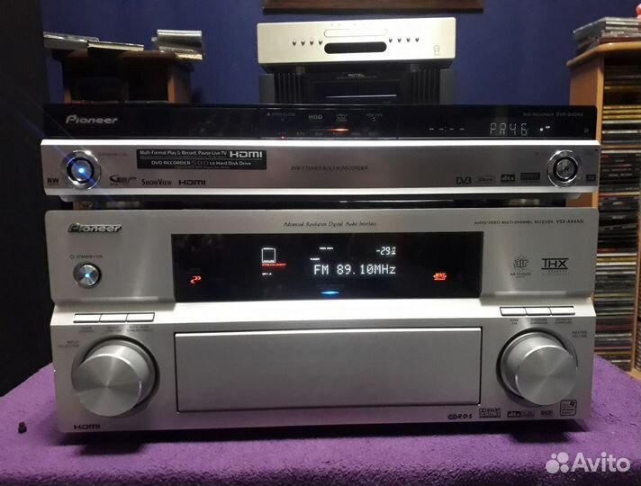 7.1x180 ватт ресивер Pioneer VSX-AX 4 avi (Japan)