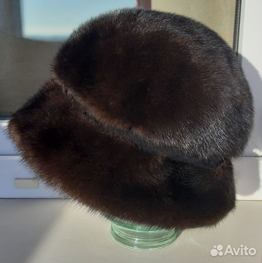 Шляпа женская норковая размер 57 - 58