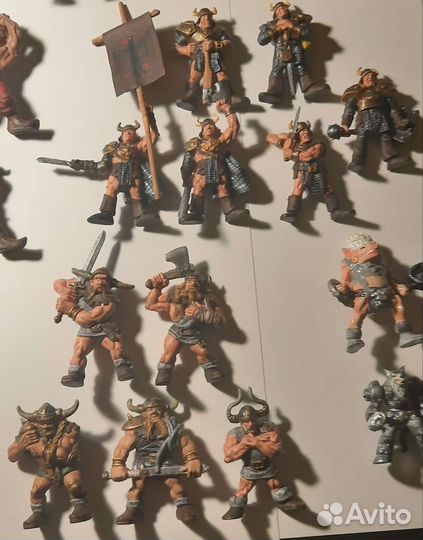 Солдатики Битвы Fantasy покрашенные