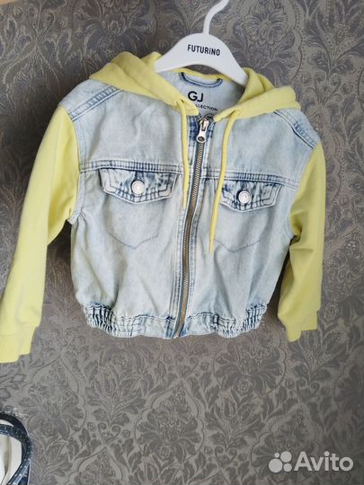 Ветровка джинсовая для девочки
