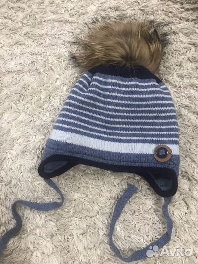 Шапка для мальчика зима Barbaras
