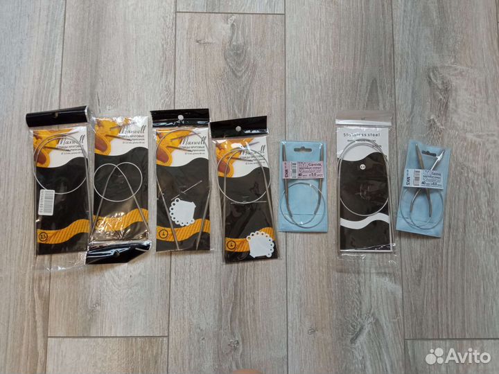 Спицы для вязания круговые