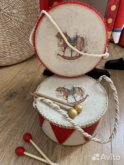 Барабан новогоднее украшение