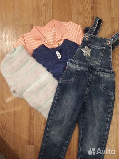 Вещи пакетом на девочку