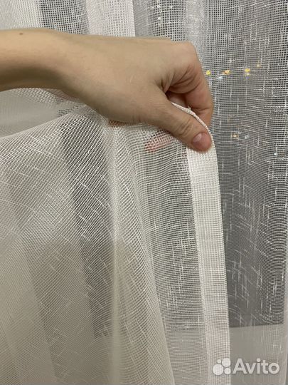 Тюль белый(на заказ)