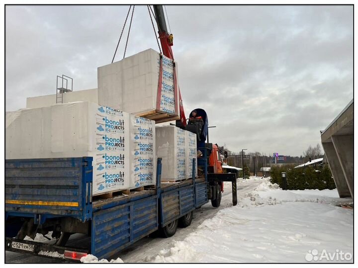 Газобетонные блоки пеноблоки