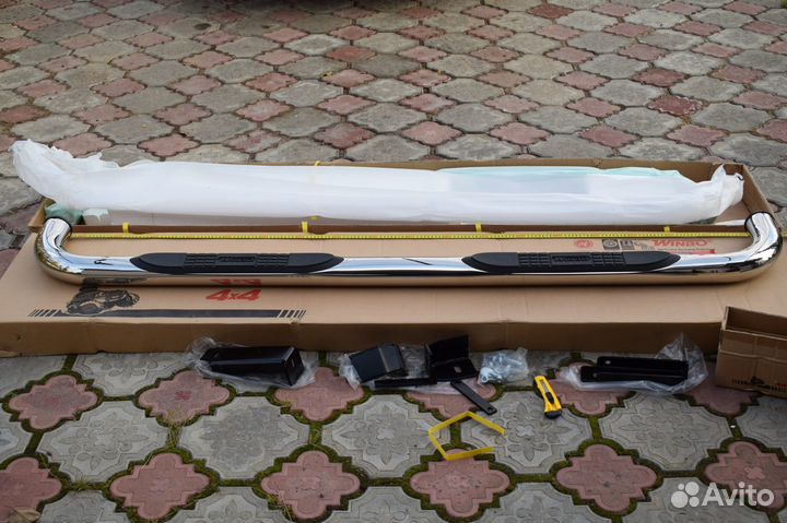 Silverado/GMC Sierra 2500HD/ 3500-crew CAB пороги