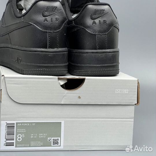 Стильные Nike Air Force 1 Black