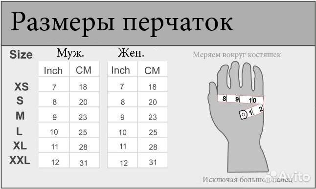 Новые меховые варежки