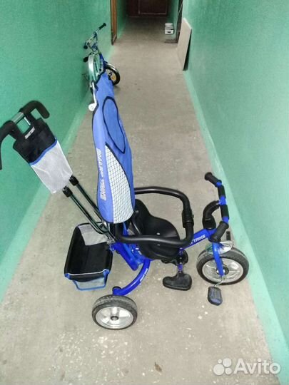 Коляска велосипед