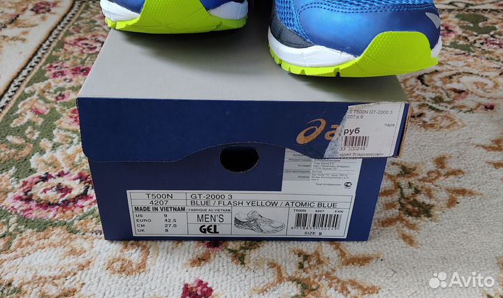 Кроссовки Asics GEL gt-2000 Новые