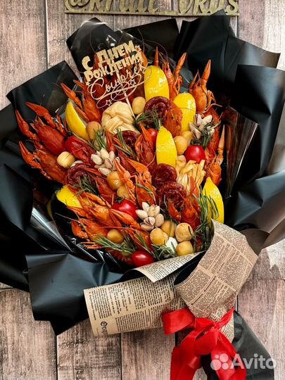 Съедобные букеты. Букет мужчине