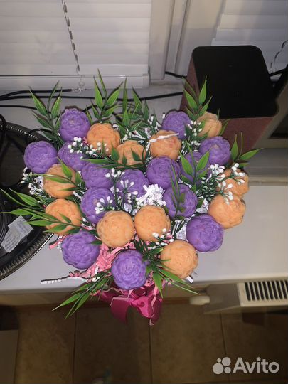 Букет из мыла