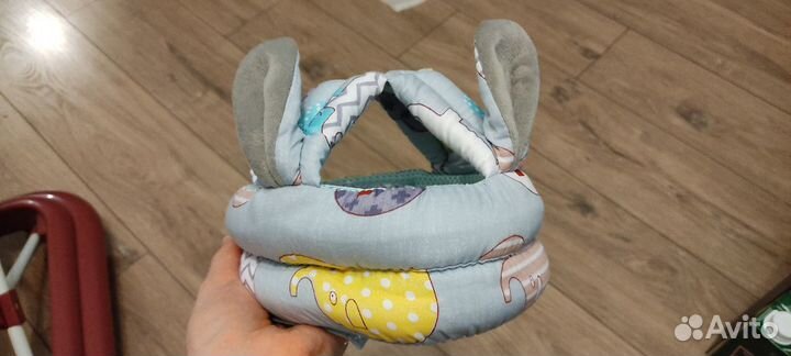 Противоударная шапка шлем для грудничка