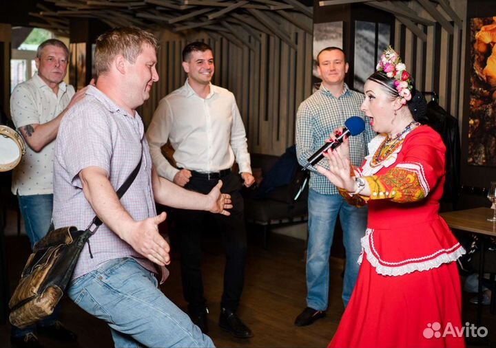 Казачий, народный ансамбль на праздник