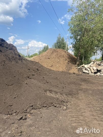 Продажа чернозёма, перегной, пгс, Глина, грунт