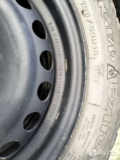 Колеса good year 195/60/r15 5114.3