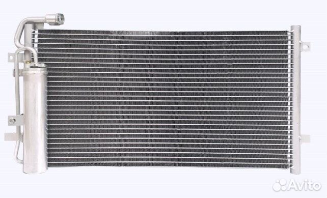 Радиатор кондиционера 2170 Приора с конд Halla