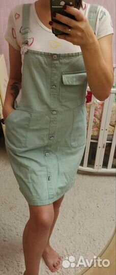 Джинсовый сарафан