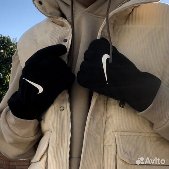 Перчатки nike зимние