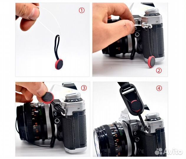 Собачки dofa для соединения ремня и фотоаппарата