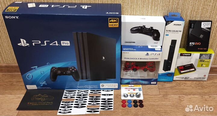 Sony PS4 Pro Gamma Shassis 500Gb