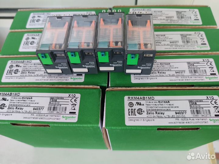 Реле 4 CO 220В DC RXM4AB1MD Schneider Electric