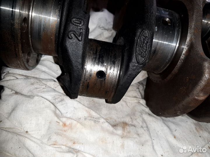 Коленвал ford transit 2.0