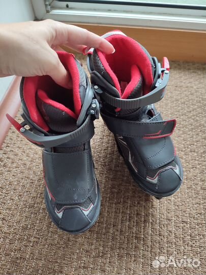 Коньки детские oxelo размер 29-32, раздвижные