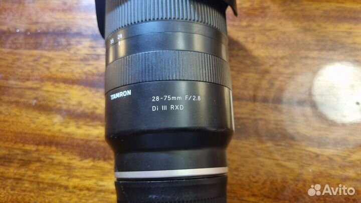 Фотоаппарат Sony a7s2 с объективом Tamron 28-75