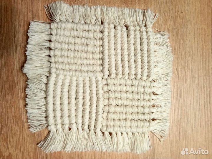 Салфетки макраме. Подставки под горячее