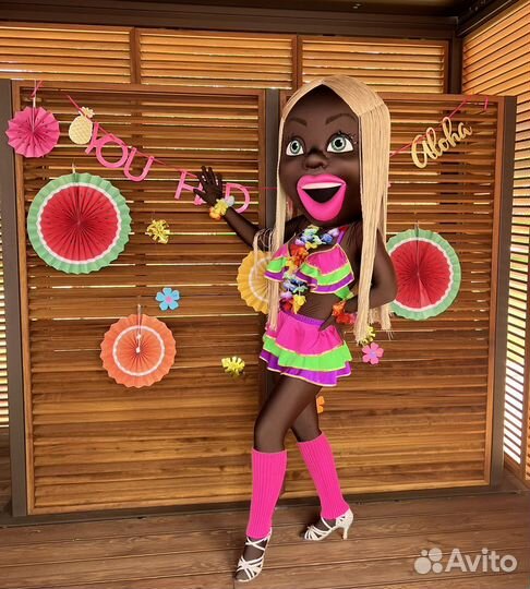 Шоу ростовых кукол, шуточный стриптиз