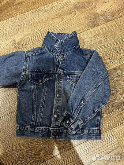 Джинсовая куртка на мальчика 92