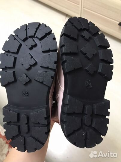 Ботинки демисезонные для девочки 24 размер