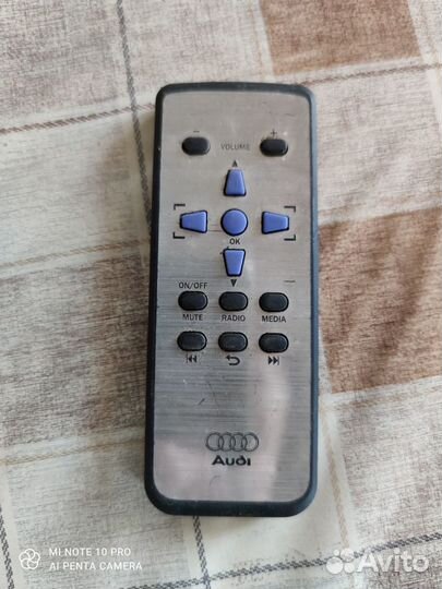 A8 d4 пульт управления