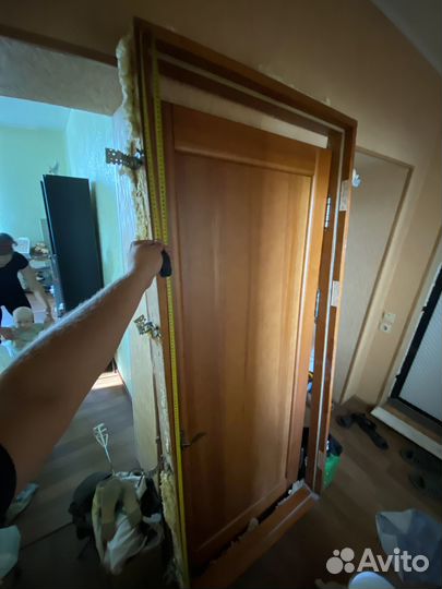 Межкомнатные двери бу с коробкой на 900