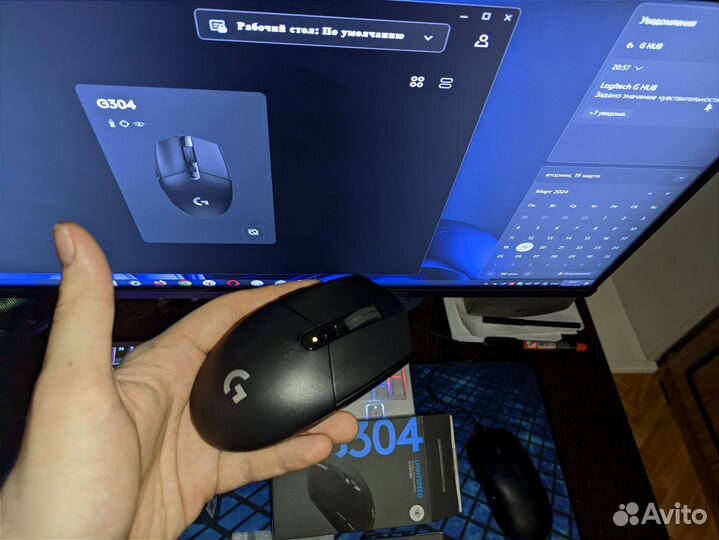 Игровая Компьютерная Мышь Logitech G304 Lightspeed