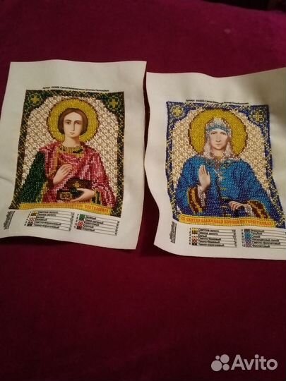 Вышивка бисером иконы
