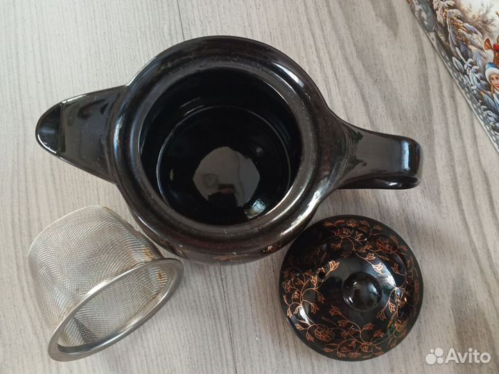 Чайник заварочный с 2 пиалами