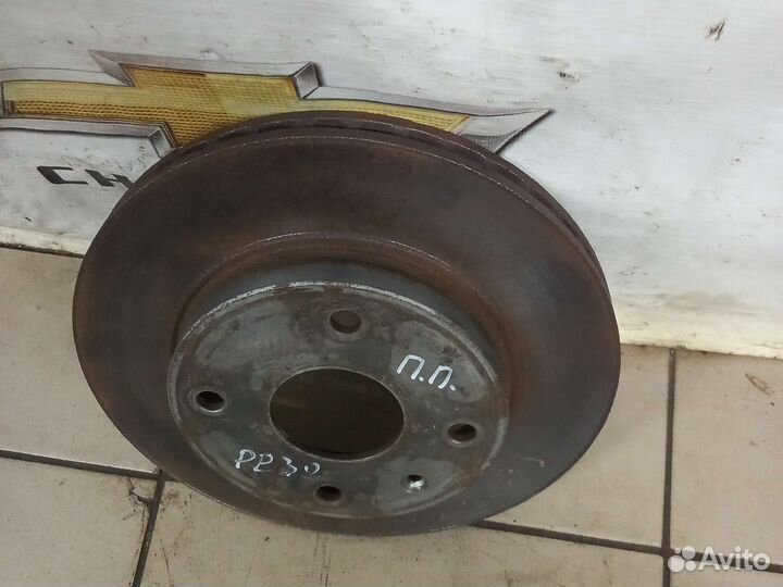 Передний тормозной диск Шевроле Реззо, Дэу Такума