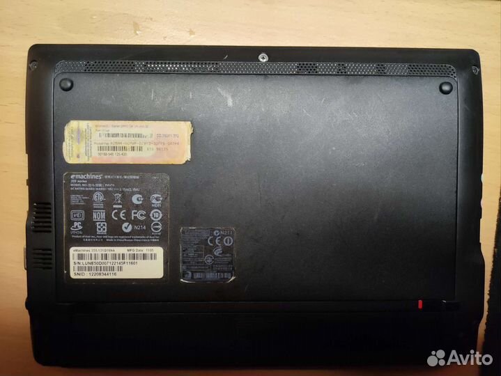 Ноутбук emachines