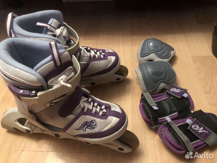 Роликовые коньки детские раздвижные