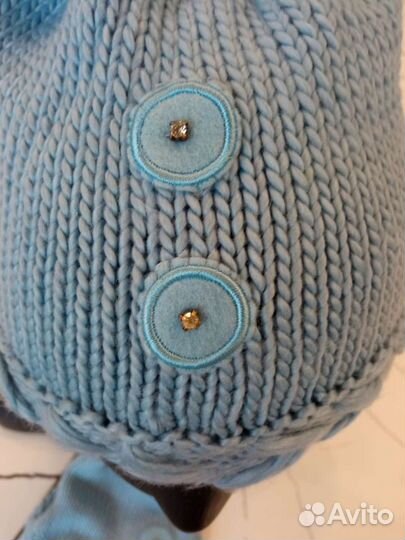 Комплект шапка и шарф