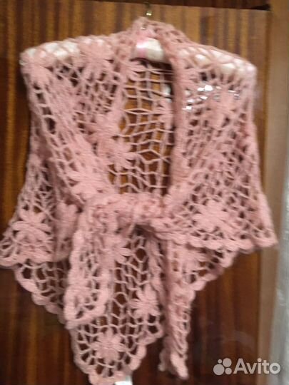 Новая вязаная шаль Cubus