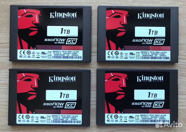 Супер SSD 1Tb Kingston KC400 (1600TBW, идеал)