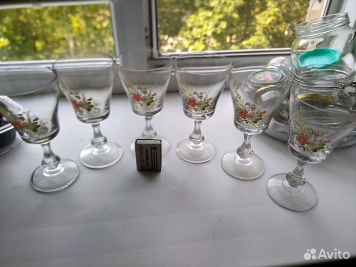 Бокалы стекло СССР
